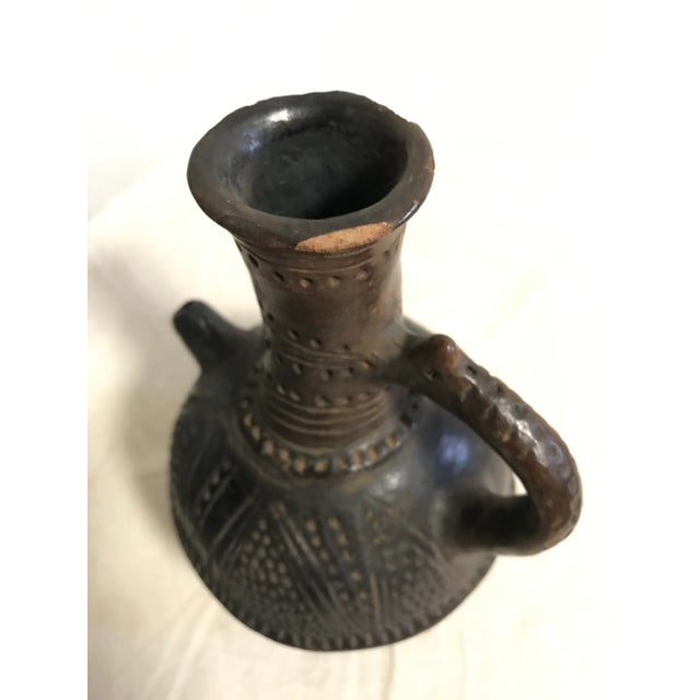 Mid 20th Century Chimu Blackware Vessel For Sale - Image 5 of 9