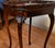 1940s Pair of English Chippendale Carved Mahogany Side Tables / End Tables For Sale - Image 18 of 18