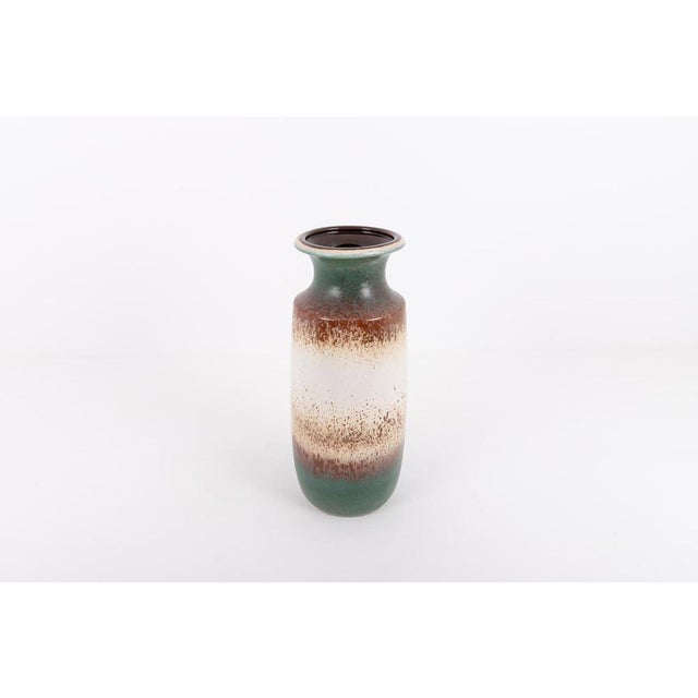 Beautiful tones earthenware vase from 1960’s made by Scheurich Keramik, West Germany. Marked underneath. Condition Good. I...