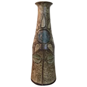 20th Century Sunflower Ceramic Vase from Hannie Mein