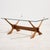 ‘Condor’ coffee table from the 1960s designed by Fredrik Schriever-Abeln for Örebro Glas. The table has a teak base with...
