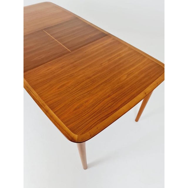 German Teak and Walnut Dining Table from Lübke, 1960s For Sale - Image 15 of 18