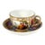 Helena Wolfsohn Dresden Miniature Cup & Saucer With Augustus Rex Mark c.1879-83 For Sale