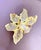 Bochic "Orient" Vintage Amethyst & Pearl Large Brooch, 18K Gold & Silver For Sale In New York - Image 6 of 18