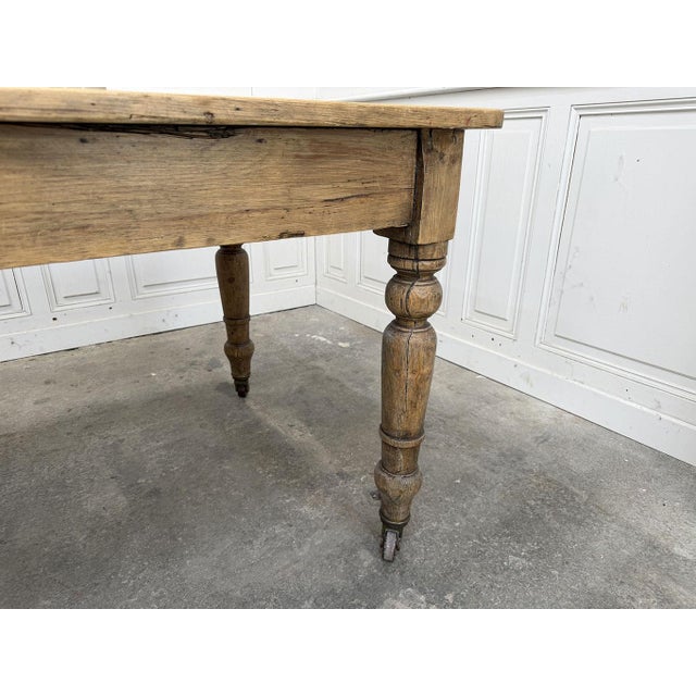 1920s Drapers Table in Fir, 1920s For Sale - Image 5 of 9