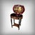 A superb Napoleon III period sewing table, remarkable for the elegance of its lines and the finesse of its marquetry. Its...