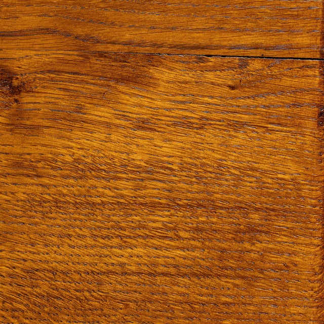 1960-1969 France Rich Walnut Brown Walnut Console Table For Sale - Image 4 of 11