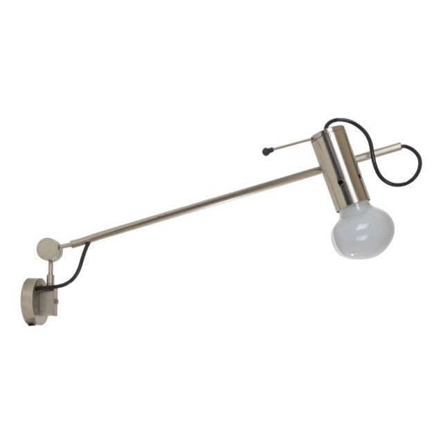 Model 194 Wall Lamp by Tito Agnoli for O-Luce, 1950s For Sale