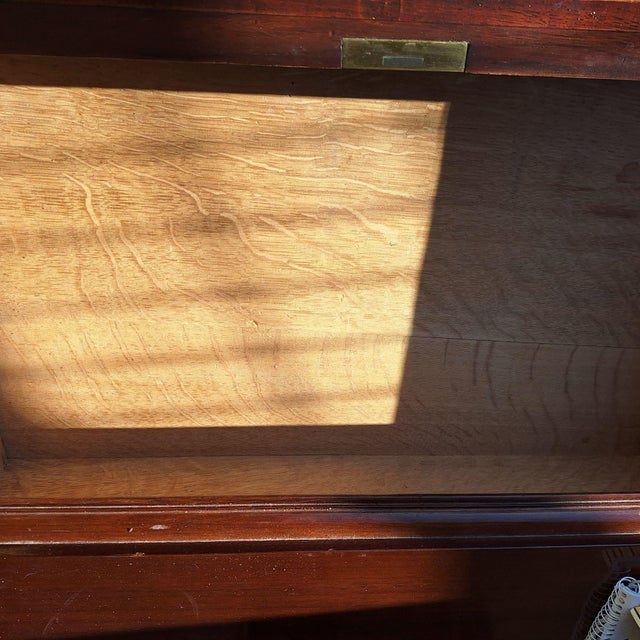 Wood Wilhelminian Walnut Vertiko, 1880s For Sale - Image 7 of 11