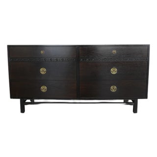 Vintage Chinoiserie 6-Drawer Dresser For Sale