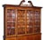 Large Georgian Style Mahogany Breakfront Bookcase For Sale - Image 5 of 18