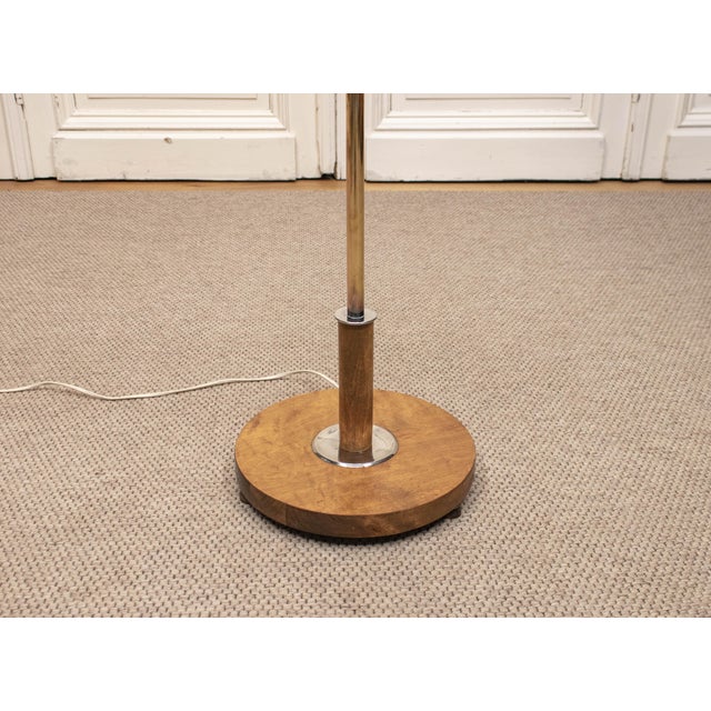 Art Deco Three-Arm Floor Lamp, 1940s For Sale - Image 6 of 12