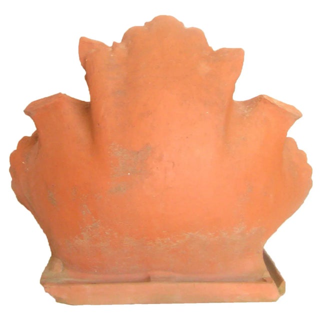 French Antique French Terracotta Architectural Salvage Element For Sale - Image 3 of 9
