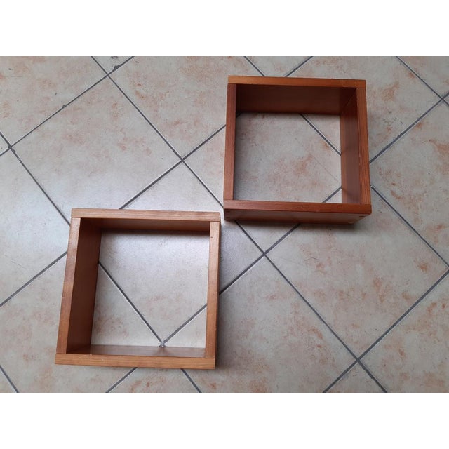 Pine Shelf Set, 1980s, Set of 2 For Sale - Image 3 of 17