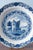 18th Century Dutch Delft Blue and White Landscape Dishes, Set of 2 For Sale - Image 3 of 12