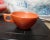 Vintage Burnt Orange Branchell Color Flyte Dishes- 6 Pieces For Sale - Image 4 of 6
