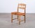 1960s Vintage Razor Blade Oak Dining Chairs by Henning Kjærnulf, 1960s, Set of 6 For Sale - Image 5 of 10