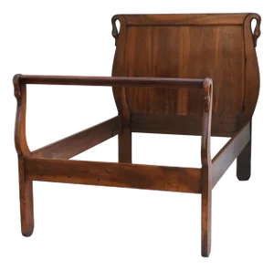 Swan Neck Bed, France, 1900s