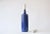 Danish Table Lamp with Cobalt Blue Glaze and Lampshade from Palshus, 1960s For Sale - Image 4 of 10