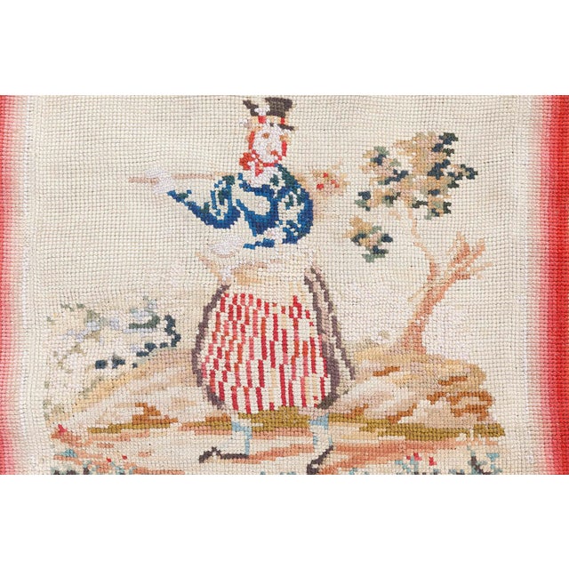 Antique English Needlepoint Rug For Sale - Image 13 of 13