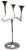 Mid-Century Brutalist Candlestick by Kurt Jesch for Amadeus/Tonini, 1970s For Sale
