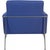 Model 3301 Lounge Chair in Blue Fabric by Arne Jacobsen, 1997 For Sale - Image 13 of 18
