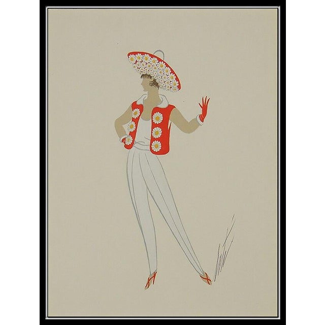 Message us to inquire about custom framing options! (Included for free with every purchase) Erte Authentic and Original...