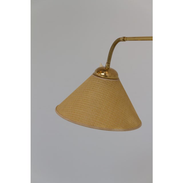 Swedish Swivel Arm Brass Wall Lamp by EAE, 1950s For Sale - Image 15 of 18