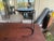 Mid-Century Modern Mid Century DWR Jens Risom Black Enamel t.710 Small Side Table For Sale - Image 3 of 5