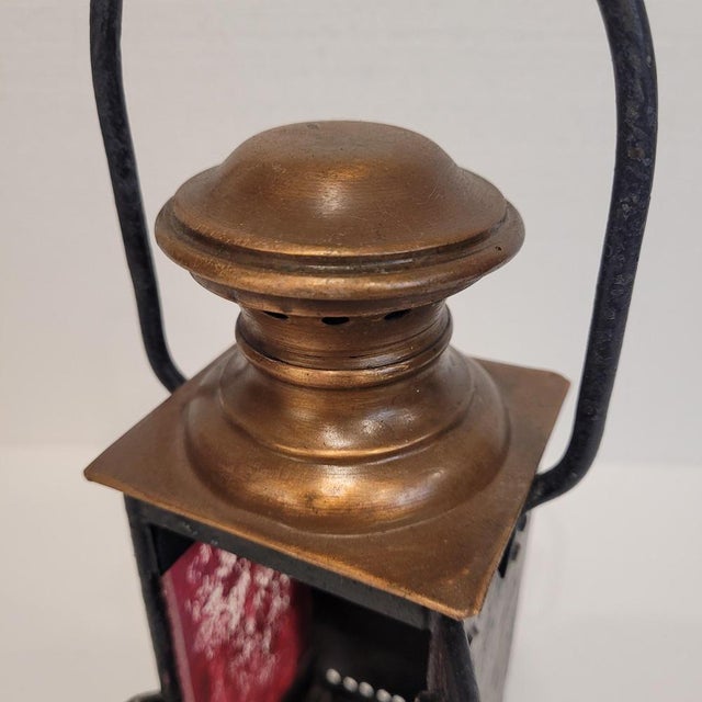 Railway Technical Lantern by H. Luchaire, 1920s For Sale - Image 17 of 18