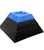Pyramid Shaped Stacked Ceramic Ashtrays / Centerpiece, Amalgames France 1980s For Sale - Image 9 of 12