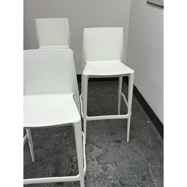 Mario & Claudio Bellini for Heller Bellini Outdoor Barstools, Set of Four For Sale In San Francisco - Image 6 of 12