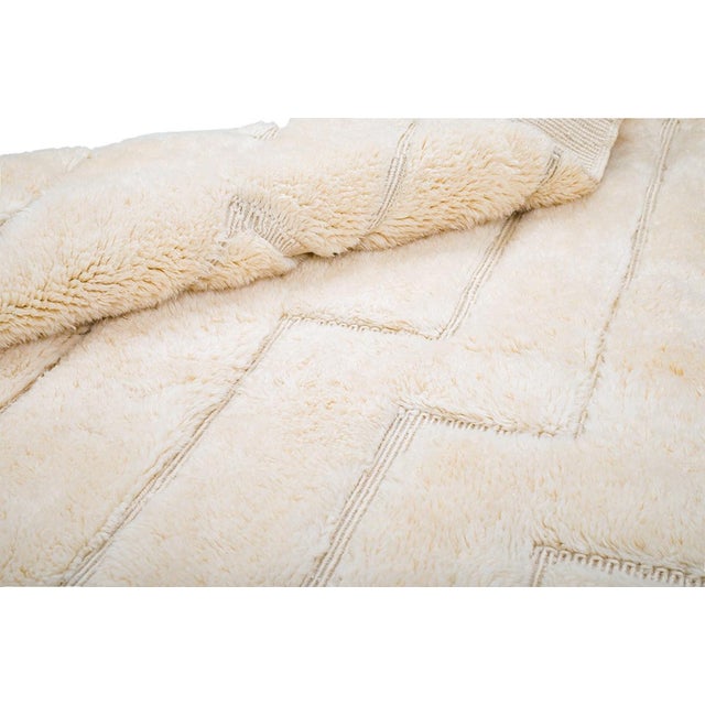 Early 21st Century Hand-Knotted Wool Rug by Azele Studio For Sale - Image 5 of 12