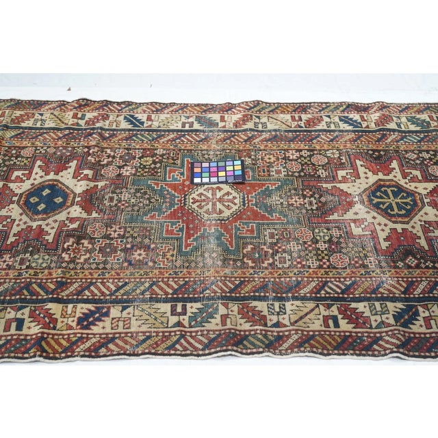 Antique Shirvan Rug 3'3'' x 5'9'' For Sale - Image 9 of 10