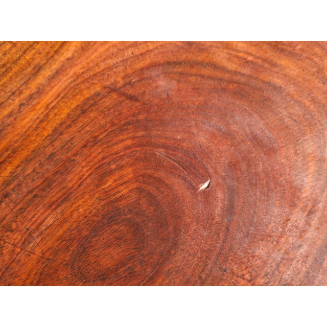 Antique English Regency Mahogany Round Tilt Table, 18th Century For Sale - Image 4 of 14