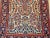 Ivory Vintage Persian Sarouk Area Rug, Handwoven Floral Pattern, Ivory & Navy, 2’ X 4’ For Sale - Image 8 of 12