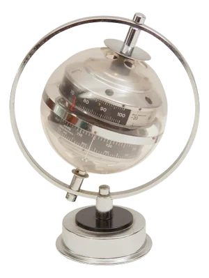 Space Age Sputnik Table Weather Station Relative Hygrometer, West Germany, 1969