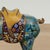 Blue Pair of Vintage Chinese Cloisonne Horses For Sale - Image 8 of 18