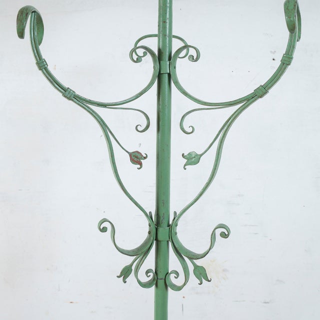 20th Century Painted Metal Coat Rack For Sale - Image 13 of 18