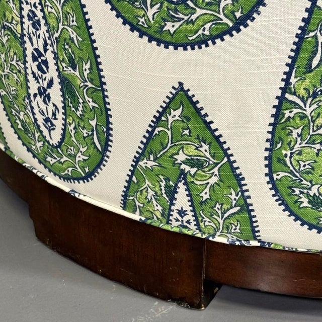 Modern Sofa in Bindi Kelly Paisley For Sale - Image 9 of 10