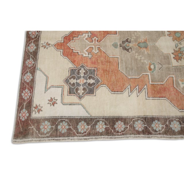 Vintage Turkish Rug 4'5" x 7'3" For Sale - Image 4 of 7