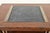 A gorgeous pair of Arts & Crafts or Art Deco period acid silver finished hammered copper blotter ends with a custom blue...