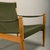 Vintage Danish Safari Chairs in Oak and Forest Green Canvas Fabric by Erik Wørts, 1970s, Set of 2 For Sale - Image 9 of 18