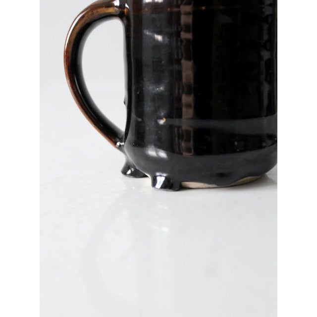 Late 20th Century Vintage Studio Pottery Mug For Sale - Image 5 of 11