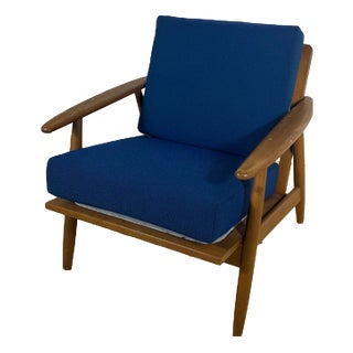 Mid-Century Danish Teak Armchair, 1960s For Sale