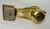 Brass Large Vintage Solid Heavy Brass Ladies Woman Dainty Hand Front Door Knocker Set For Sale - Image 8 of 11