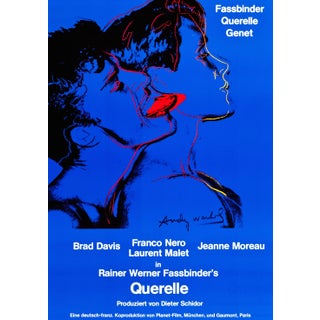 Warhol "Querelle" German Film Poster For Sale