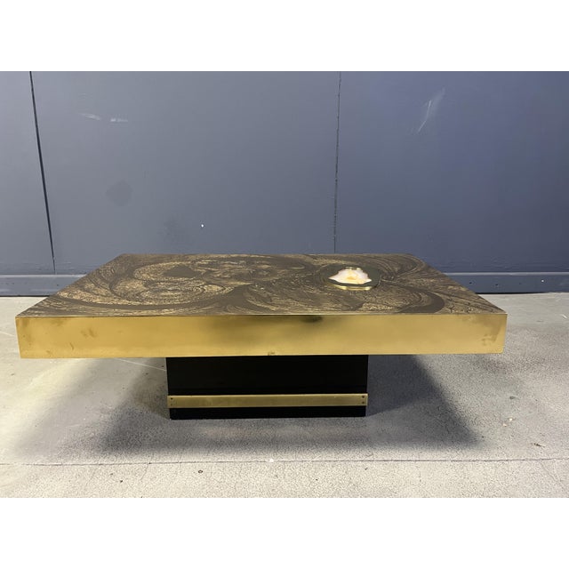Vintage Coffee Table by Felix De Boussy, Belgium, 1980s For Sale - Image 11 of 11