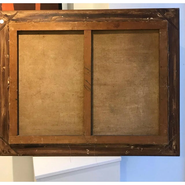 Landscape, Oil on Canvas, 1950s For Sale - Image 6 of 8