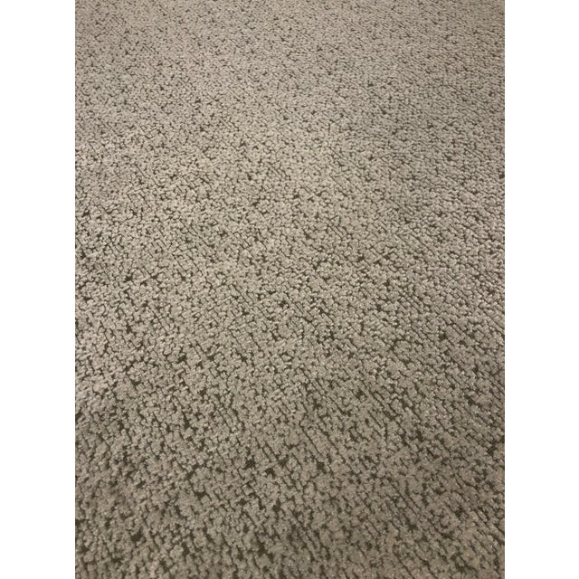 Abstract Mokum Astoria - Transitional Linen Imported Designer Upholstery Velvet Fabric - 16 Yards For Sale - Image 3 of 6